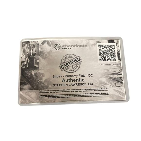 Burberry House Check Bridle Avonwick Ballerina Flats Tan Black Red 40 / US 10 - Picture 9 of 10